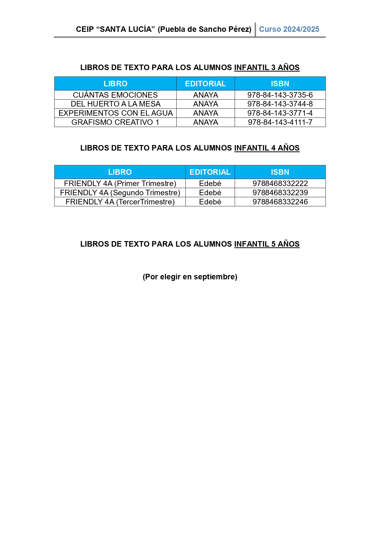 LISTADO LIBROS INFANTIL Y PRIMARIA 24 25 page 0001
